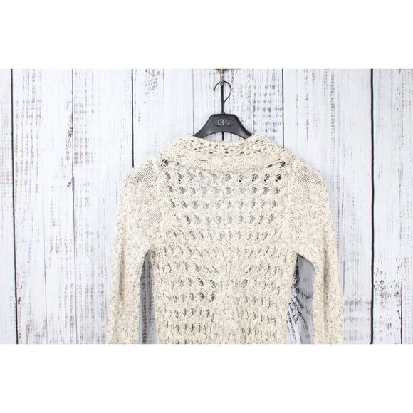Soft Surroundings Teresa Crochet Cardigan Cream Size Medium - Picture 7 of 10